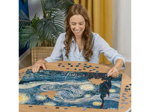 Puzzle 1500 db - Van Gogh:Csillagos éj