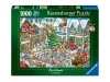 Puzzle 1000 db - Karácsonyi hangulat