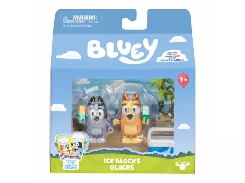 Bluey Figura Dupla Csomag Jégkrém