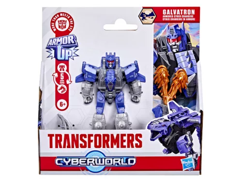 Transformers Cyberworld Armored cyber changer figurák