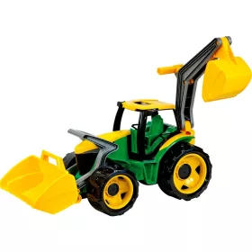 LENA: Mûanyag traktor markolóval és rakodóval - 107 cm