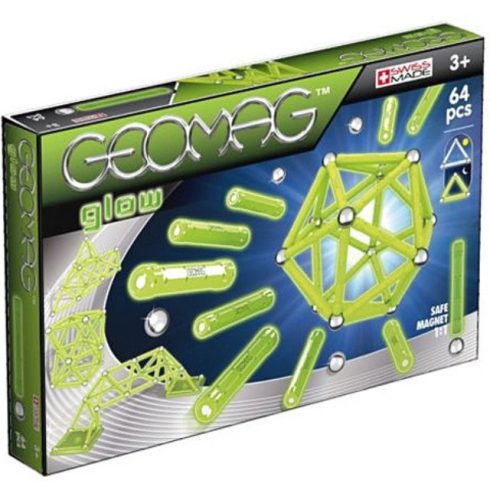 Geomag Glow Foszforeszkáló mágneses készlet 64 db-os