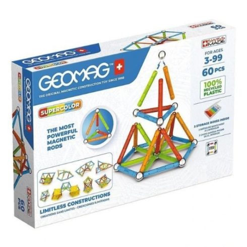 Geomag Supercolor - 60 db-os készlet