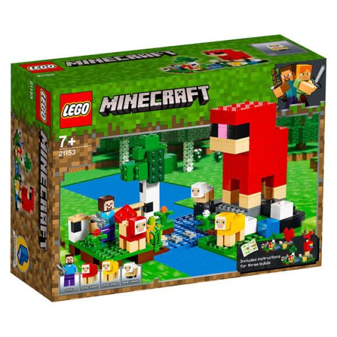 LEGO Minecraft gyapjúfarm 21153