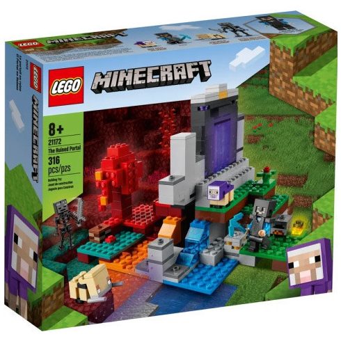 Lego Minecraft - A romos portál - 21172