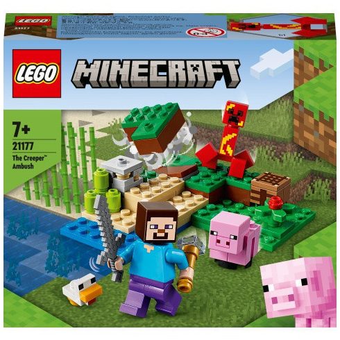 Lego Minecraft - A Creeper rajtaütés - 21177