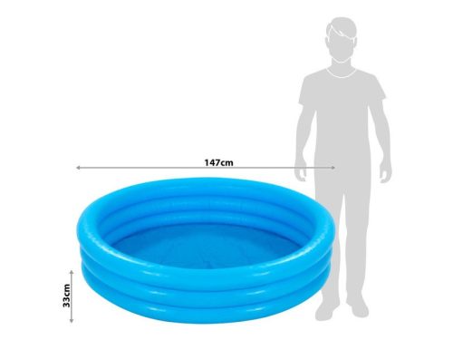 Intex Háromgyűrűs medence - 114 x 25 cm