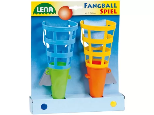 Tölcséres labdakilövő 2 darabos készlet - 12 cm