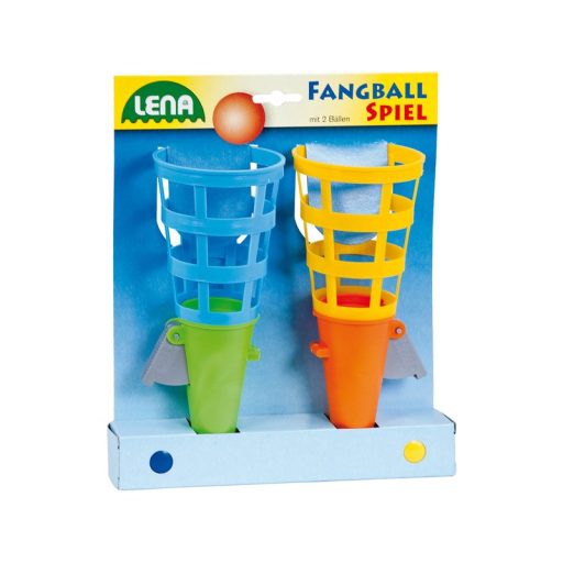 Tölcséres labdakilövő 2 darabos készlet - 12 cm