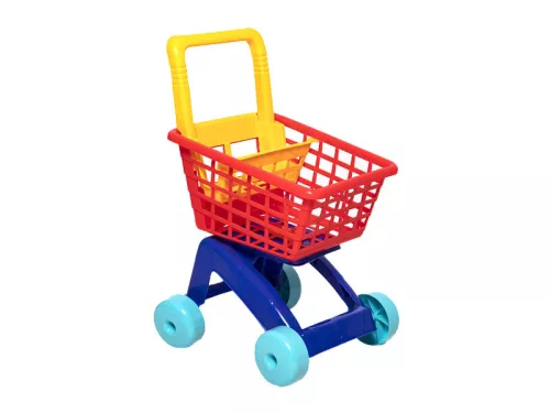 Bevásárló kocsi babaültetõvel - 60 cm