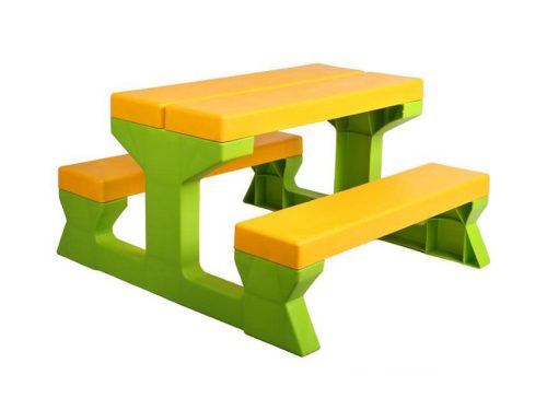 Kerti mûanyag gyerekpad és asztal