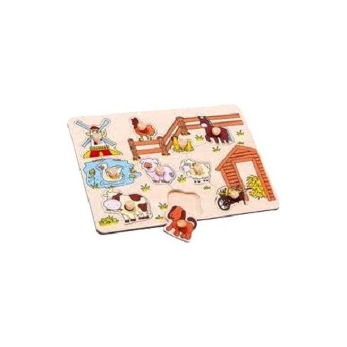 Tanya 10 darabos fa puzzle