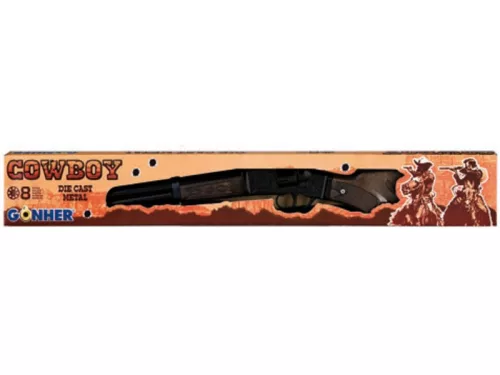 Gonher No. 98 játék puska – 60 cm, patronos játékfegyver gyerekeknek