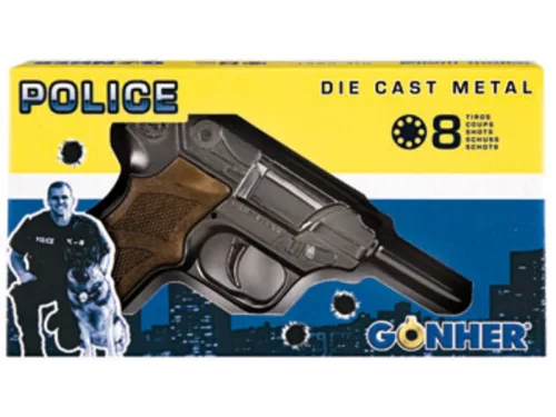 Gonher Luger patronos pisztoly - 20 cm
