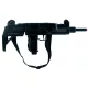 Kommandós játék gépfegyver patronnal – 45 cm