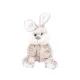 Ülő nyuszi plüssfigura - 18 cm, többféle