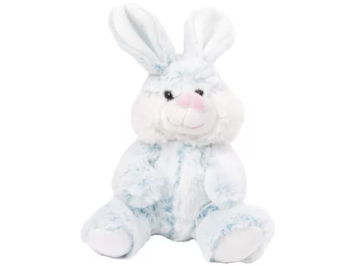 Ülő nyuszi plüssfigura - 18 cm, többféle