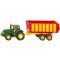 SIKU - John Deere traktor pótkocsival - 1650