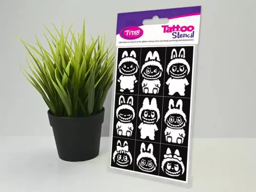 Tytoo Labubu sablon szett