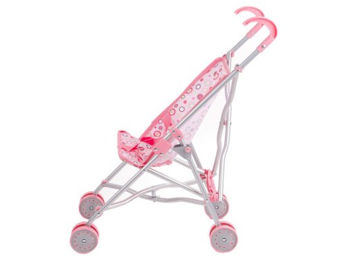 Fémvázas sport babakocsi - rózsaszín