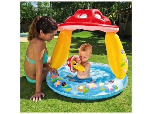 Gomba kupolás bébimedence - 102 x 89 cm