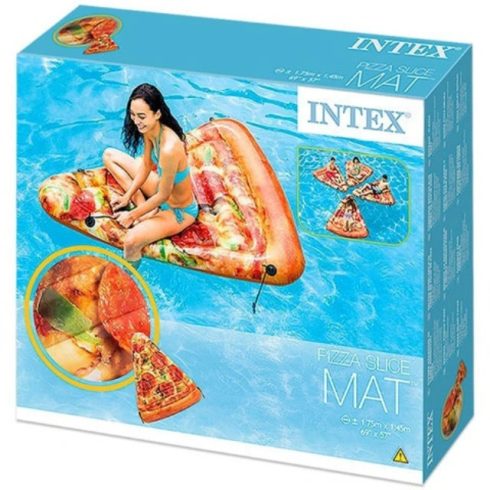 Intex-Pizzaszelet felfújható matrac 175x145cm