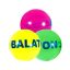 Balaton neon gumilabda - 11 cm, többféle