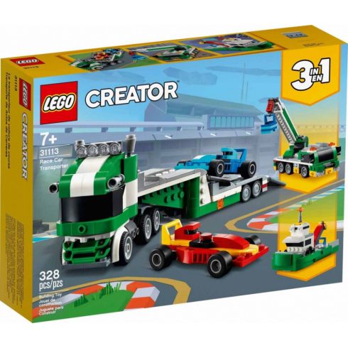 Lego Creator Versenyautó szállító 31113