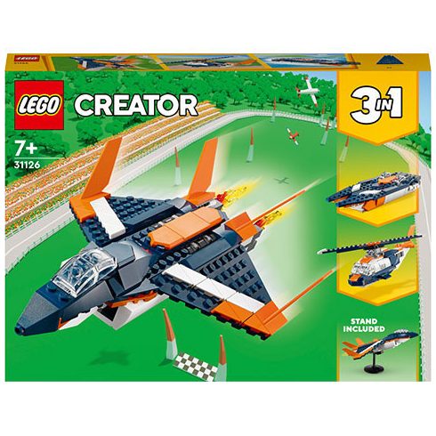 Lego Creator - Szuperszonikus repülőgép - 31126