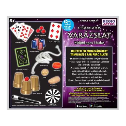 Magic Show bűvészdoboz - 100 trükkel