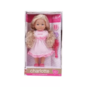 Charlotte fésülhető puha baba kiegészítőkkel
