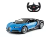 Bugatti Chiron távirányítós autó - fekete -1:14