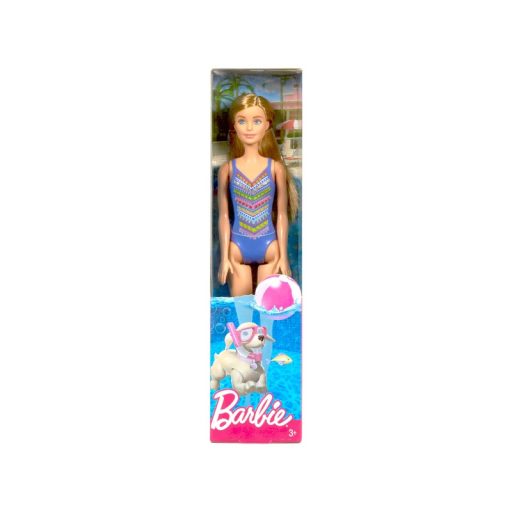 Barbie: tengerparti Barbie baba - 29 cm, többféle