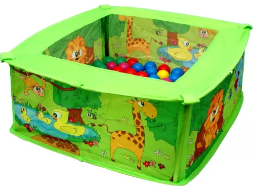 Bébi labdamedence labdákkal