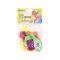 Neon színű lufi 12 darabos készlet - 25 cm