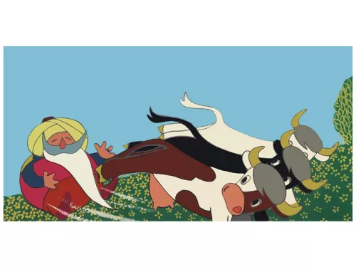 A török és a tehenek diafilm 34100987