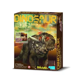 4M dinoszaurusz régész készlet-Triceratops