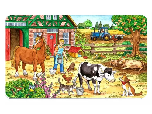 Tanyasi élet 15 darabos puzzle