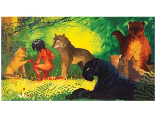 Maugli, a farkasok fia diafilm 34102479