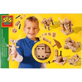 SES - fa építőjáték készlet