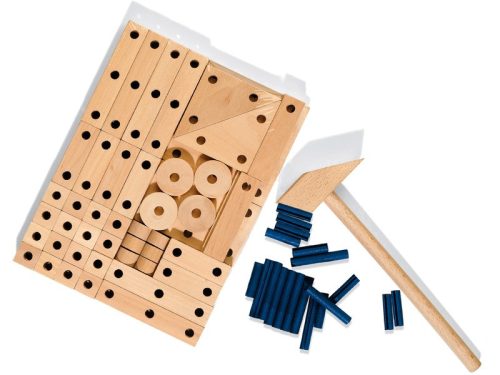 SES - fa építőjáték készlet