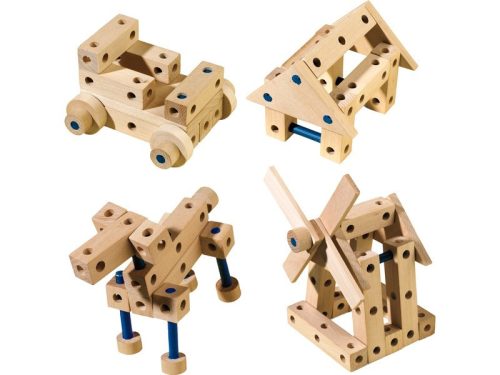 SES - fa építőjáték készlet