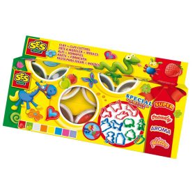 SES - gyurma 8 tégelyes készlet formákkal