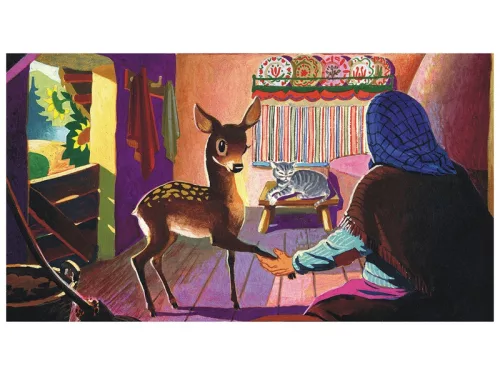 Öregnéne Őzikéje Diafilm