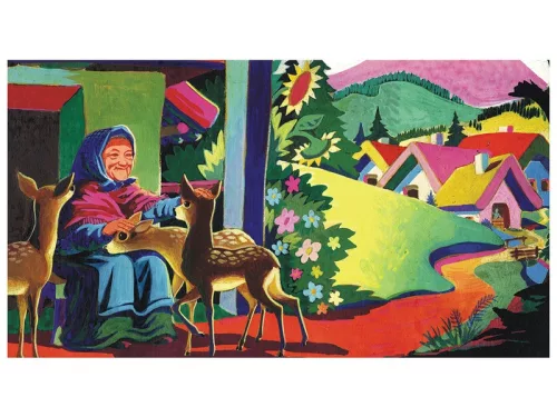 Öregnéne Őzikéje Diafilm