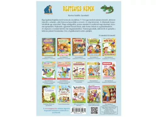 Foglalkoztató füzet, rejtélyes képek