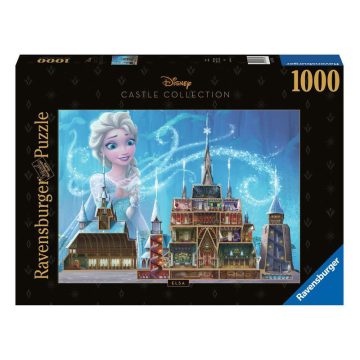 Puzzle 1000 db - Disney kastély Elza