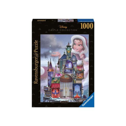 Puzzle 1000 db - Disney kastély Belle