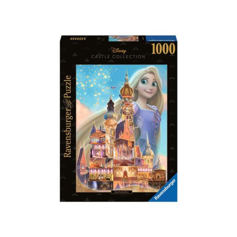 Puzzle 1000 db - Disney kastély Aranyhaj