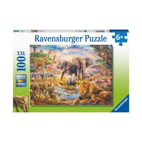 Ravensburger Puzzle 100 db - Afrikai szavanna